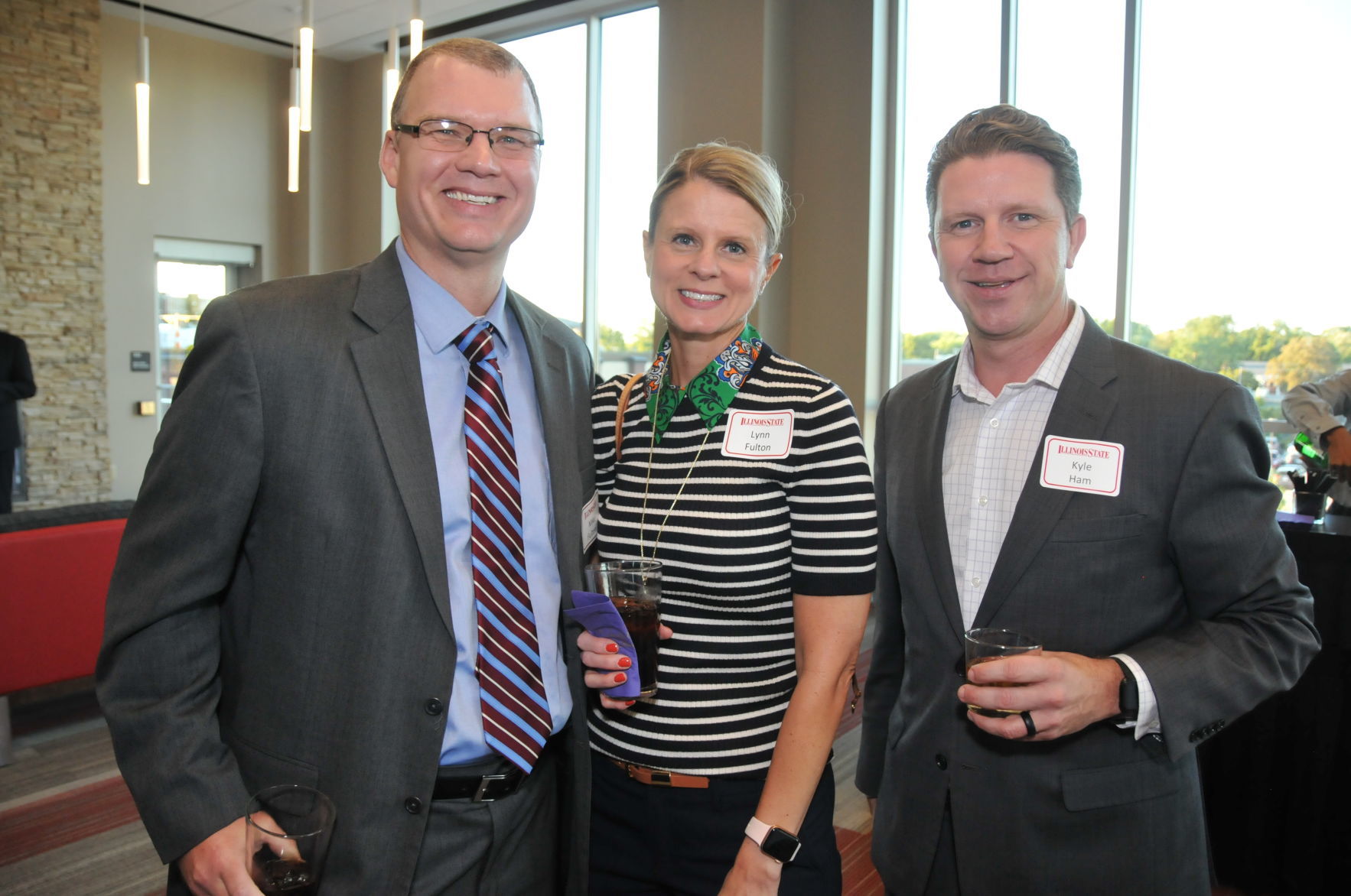 Mike and Lyn Fulton, Kyle Ham